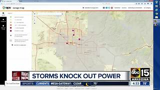 More than 1,000 customers without power after Thursday storms