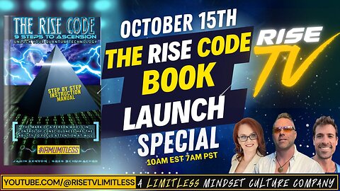 FULL EPISODE: RISE TV 10/15/23 "BOOK LAUNCH PARTY" THE RISE CODE