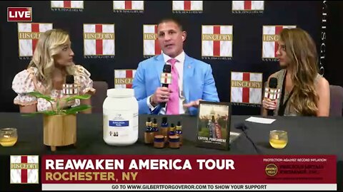 Joey Gilbert | HIS GLORY | Updates About Dr. Simone Gold | ReAwaken America Tour