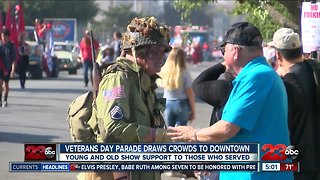 A look at the Veterans Day Parade