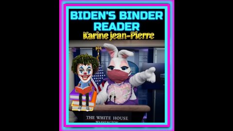 🤡"BIDEN'S BINDER READER KARINE JEAN-PIERRE CLOWN SHOW"🤡