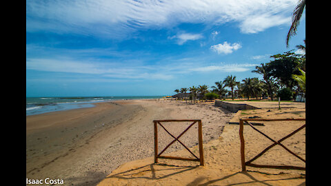 Best beach on the coast of Piaui - Brazil