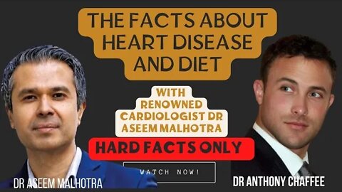 Special Guest interview w/Cardiologist Dr Aseem Malhotra, and the Facts about heart disease and diet