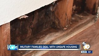 Military families face terrible living conditions