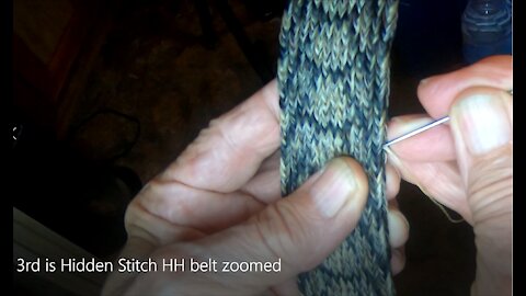 3rd is Hidden Stitch HH belt zoomed