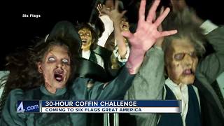 30-hour coffin challenge coming to Six Flags Great America