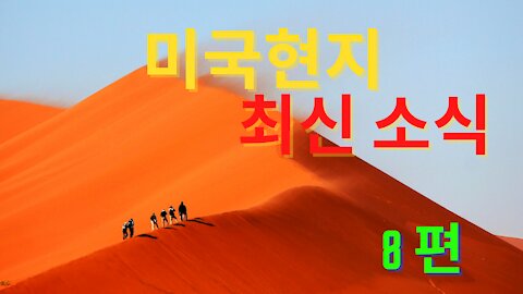 [라나회장] 미국 현지 최신 소식 8편 / 2021년 8월 17일