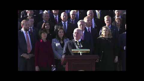 House Republican Whip Steve Scalise speaks at the House GOP Press Conference