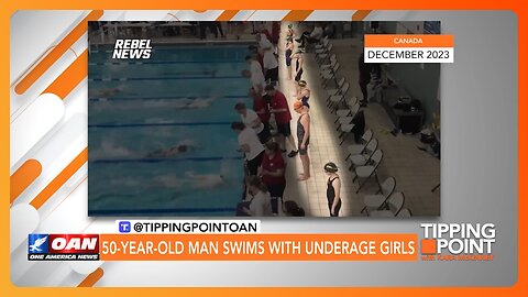 50-Year-Old Male Professor Competes Against Teen Girls in Swim | TIPPING POINT 🟧