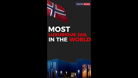 Most luxurious jail in the World #factsnews #shorts