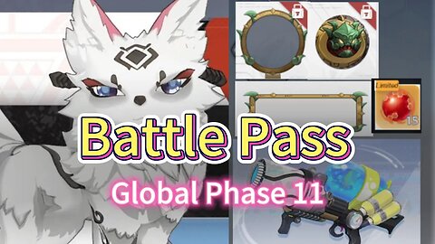 Phase 11 Global Battle Pass - Ink Fox Vehicle & Bubble Gun Relic Tower of fantasy