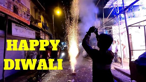 Explosive Night Celebrating Diwali in Mumbai