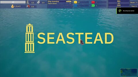 Seastead Videogame Beta Testing