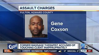 Massage therapist charged with touching client inappropriately