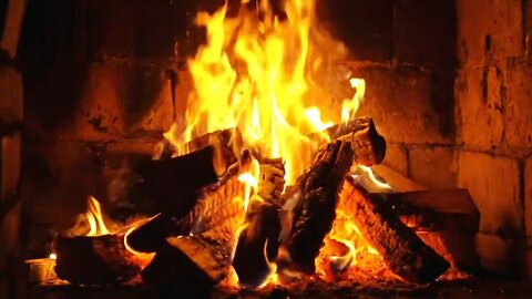RELAXING Fireplace 4K 🔥 Amazing Fire Sounds & Cozy Fireplace 🔥 Crackling Fireplace Ambience