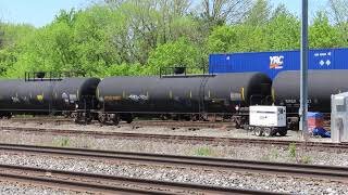 Norfolk Southern Train Meet # 2 from Berea, Ohio May 1, 2021