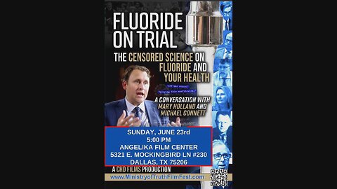 MINISTRY of TRUTH hosts FLUORIDE ON TRIAL with Michael Connett