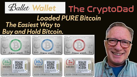 Ballet Wallets - Preloaded Bitcoin Made Simple! Step-by-Step Walkthrough & Demo