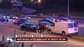 Deputy involved shooting on Interstate 90 in Cuyahoga County