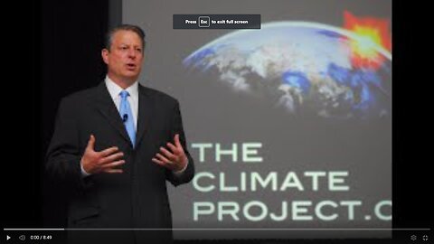 5/8 The Great Global Warming Swindle Film - A Scientific Reply to Bro. Al Gore's 'Climate Emergency'
