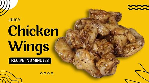 Juicy Chicken Wings Recipe