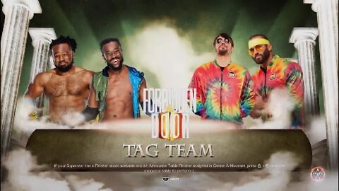 WWE X AEW The New Day vs The Best Friends