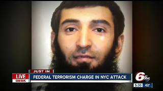 New York attack: Suspect charged with terrorism offenses