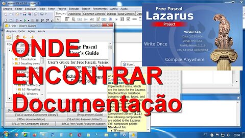 5- Onde Encontrar Documentação do Lazarus. Dicas de Sites e Apostilas PDF.