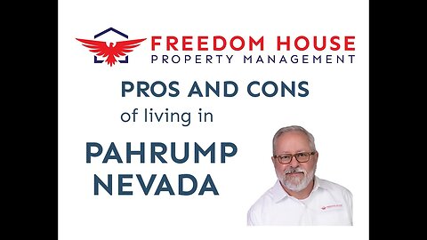 PROS AND CONS OF LIVING IN PAHRUMP, NEVADA