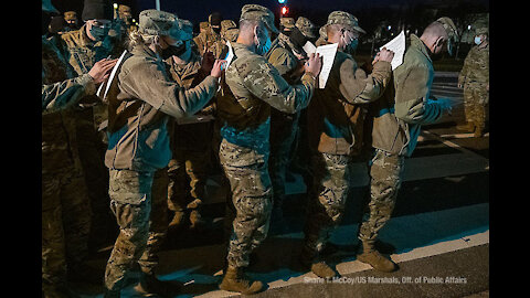 2,000 National Guard Troops in Washington D.C. Sworn in as Special Deputy U.S. Marshals