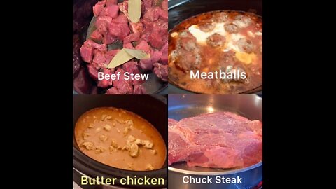 4 EASY SLOW COOKER DINNERS RECIPES