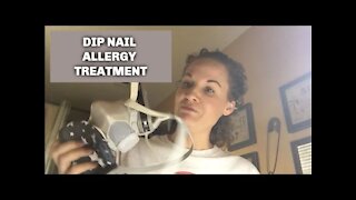 Dip Nail Allergy Treatment - Ty The Hunter