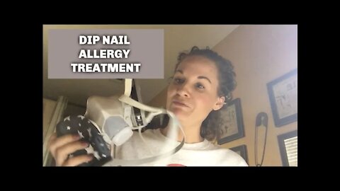 Dip Nail Allergy Treatment - Ty The Hunter