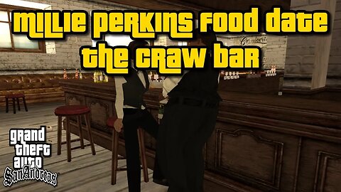 Grand Theft Auto San Andreas - Millie Perkins Food Date (The Craw Bar) [w/ "Hot Coffee"]