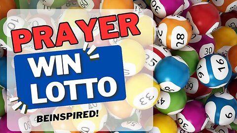 Prayer. WIN LOTTO? | Lottery | Most Powerful Prayer