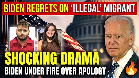 WHITE HOUSE INSISTS BIDEN 🔥 Biden Regrets on "ILLEGAL" Migrant 🔥 Under Fire Over Apology