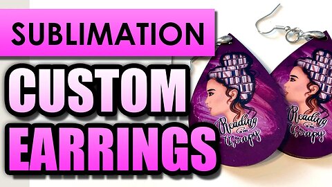 Perfect sublimation earrings - Made Easy!