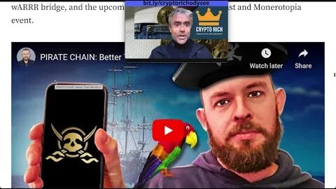 WHAT'S BEEN HAPPENING? PIRATE CHAIN UPDATE - APRIL 2023