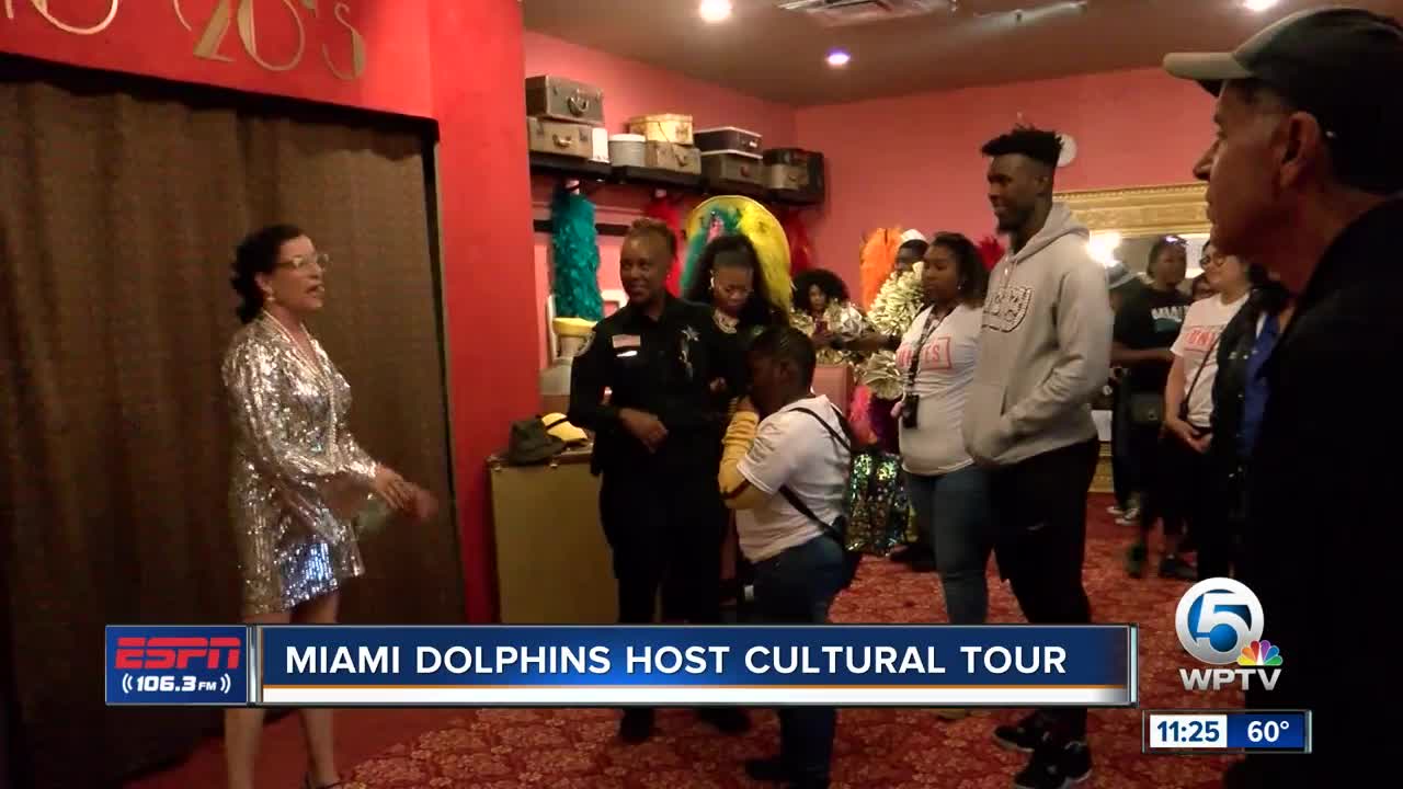 Miami Dolphins football unites cultural tour 11/19