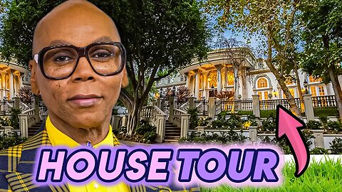 RuPaul | House Tour | $13 Million Beverly Hills Mansion & More