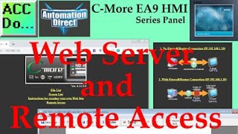 C-More EA9 HMI Series Panel Web Server and Remote Access (App)