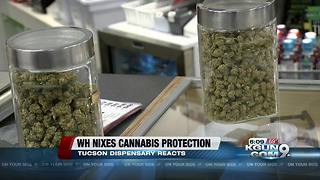 Local marijuana dispensary reacts federal marijuana crackdown