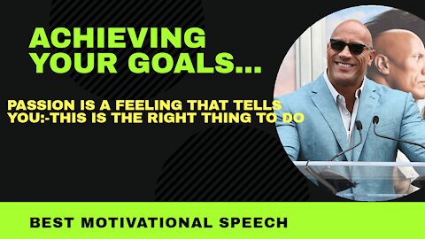 Achive your goals best motivational speech/video