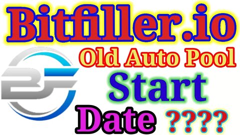 Bitfiller.io old auto start | new update | pool start @Real Earning Loot Trick