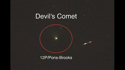 Devils Comet 12P/Pons-Brooks