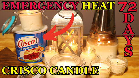 EMERGENCY HEAT AND LIGHT | CRISCO CANDLE