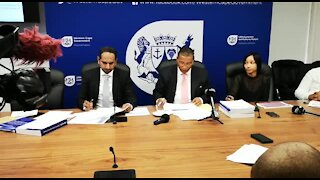 SOUTH AFICA - Cape Town - Cape Finance Minister delivers 2019 Budget (wL9)