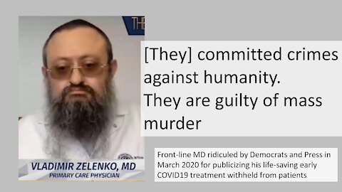 COVID19 MD Identifies "Crimes Against Humanity"
