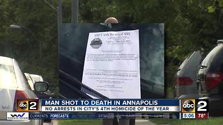 Man dies after being shot outside Annapolis home