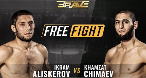 BRAVE CF23 - Ikram Aliskerov VS Khamzat Chimaev